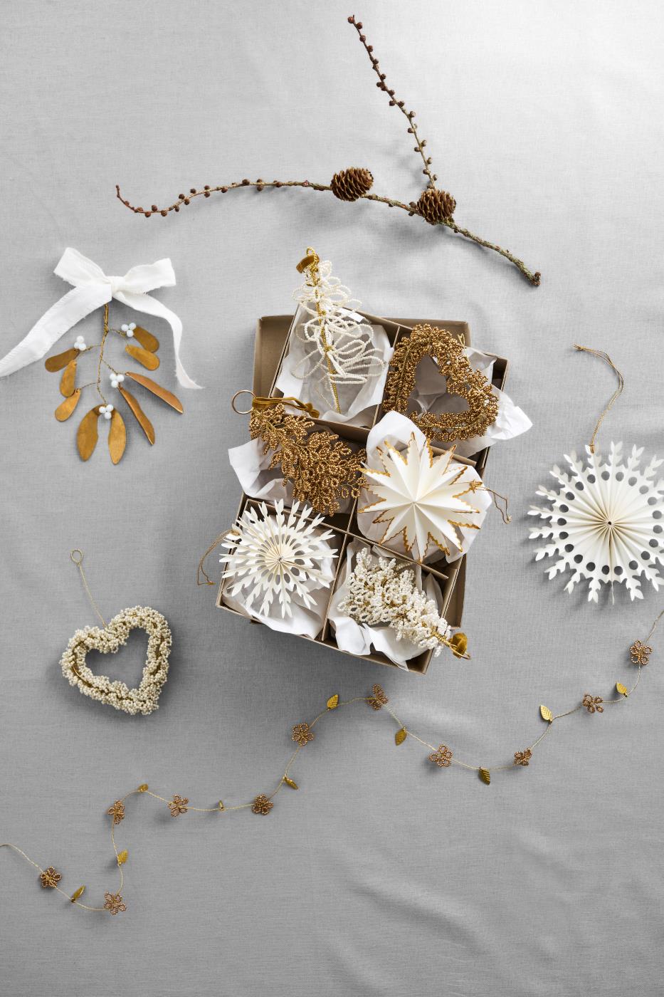 Julepynt i perler fra Ib Laursen
