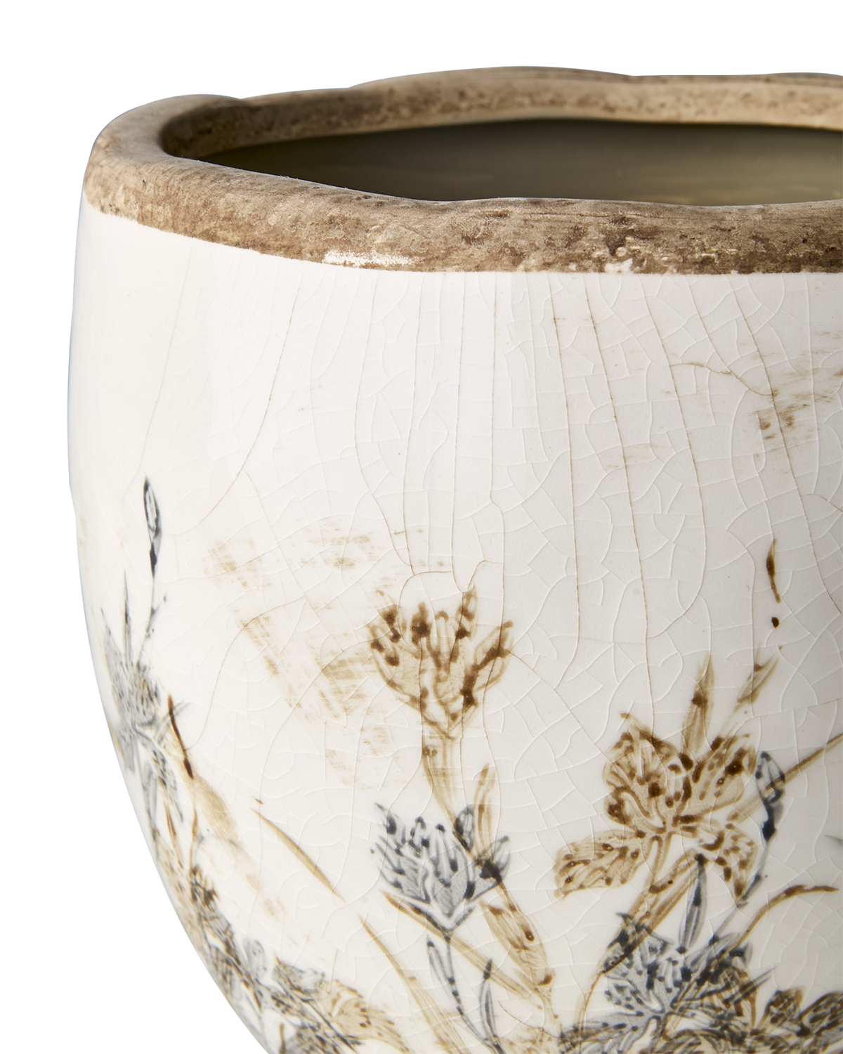 Urtepotteskjuler med blomster motiv fra Affari of Sweden