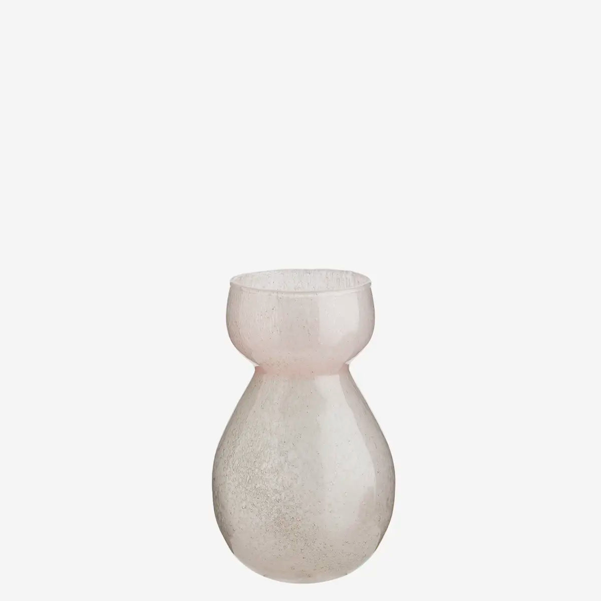 Lyserød glas vase fra Madam Stoltz