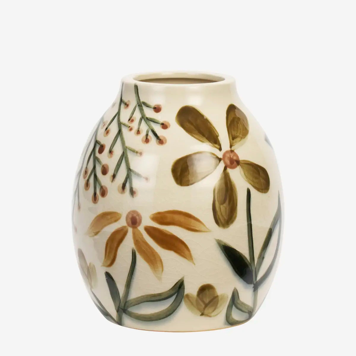 Vase i gyldne nuancer fra Madam Stoltz