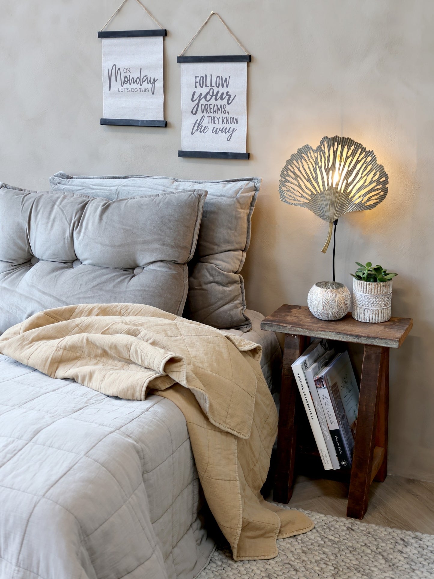 Vintage quilt i flere farver fra Chic Antique