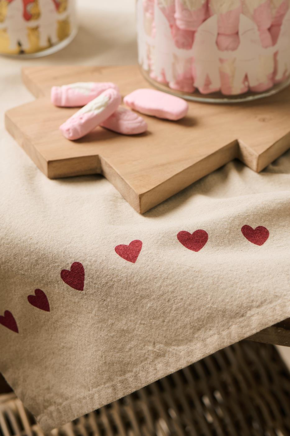 viskestykke. med hjerter fra Ib Laursen