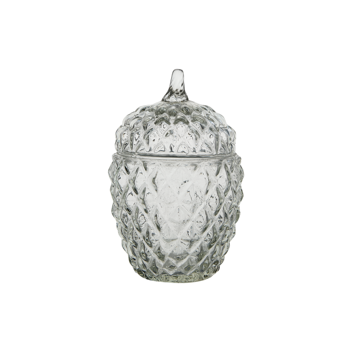 Glasskål med låg fra affari of Sweden