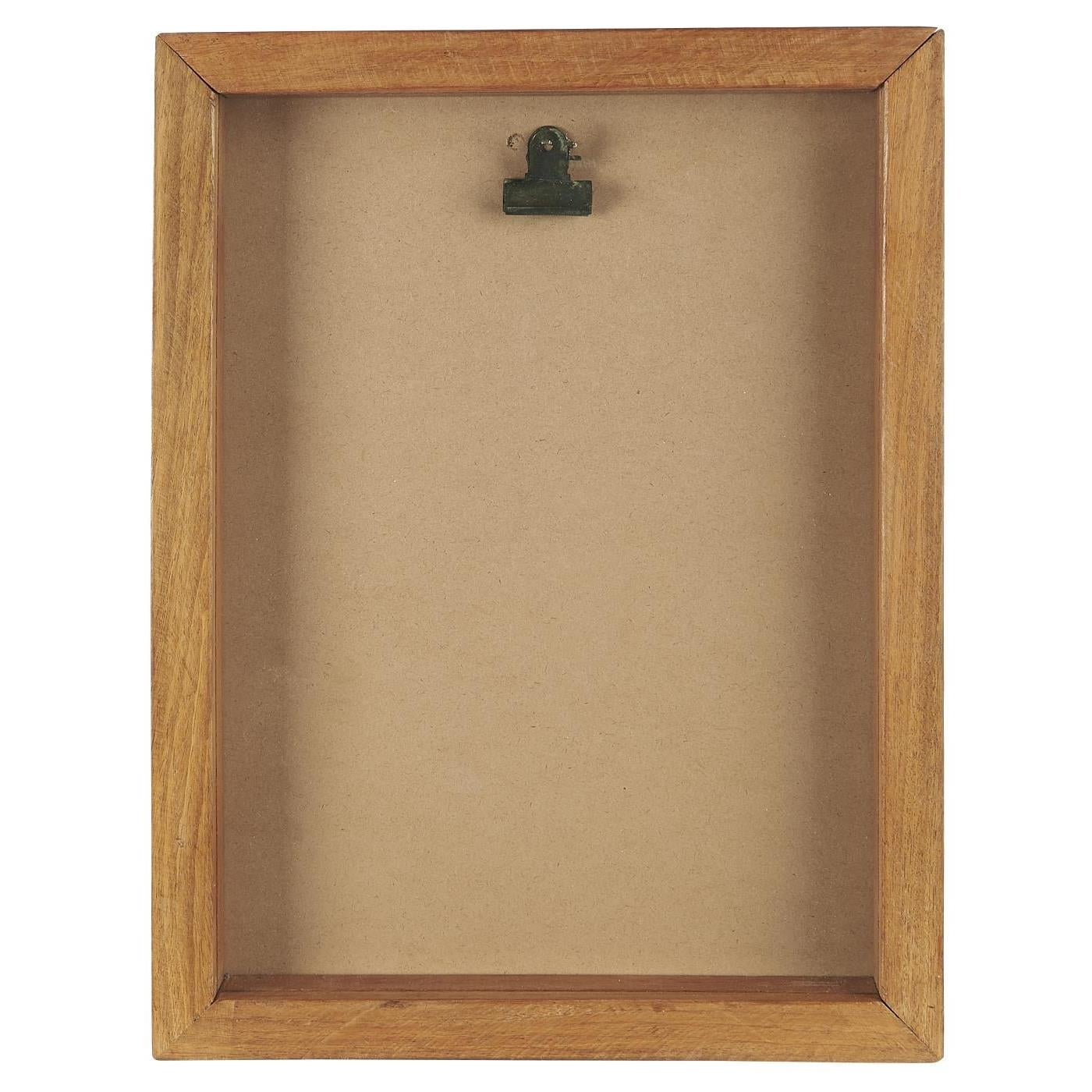 Display ramme med clips