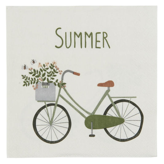 Serviet - Cykel og Summer 