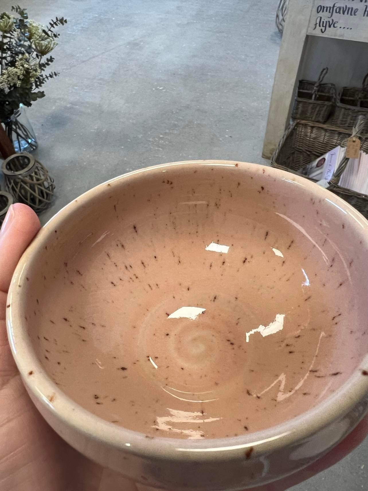 Håndlavet keramik skål 